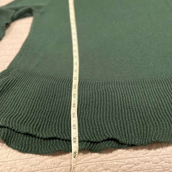 Style & Co Green Ribbed Hem Sweater – XL - Picture 6 of 7